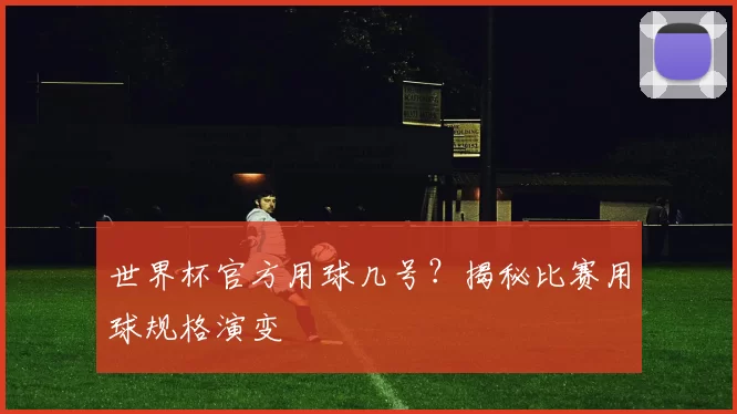 世界杯官方用球几号?揭秘比赛用球规格演变