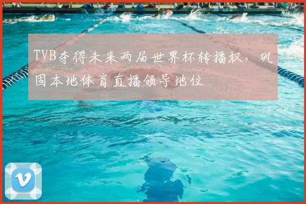 TVB夺得未来两届世界杯转播权,巩固本地体育直播领导地位